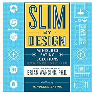 Slim by Design Audiolibro Por Brian Wansink arte de portada