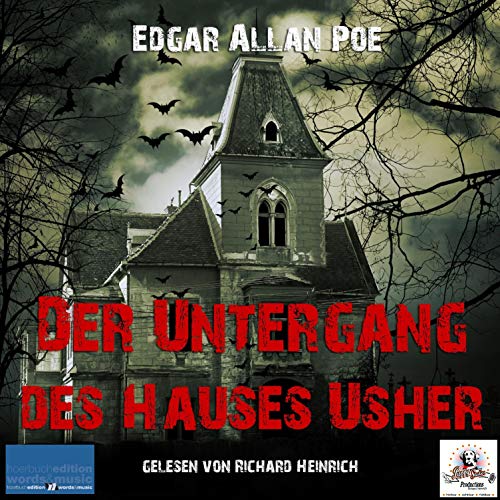 『Der Untergang des Hauses Usher』のカバーアート