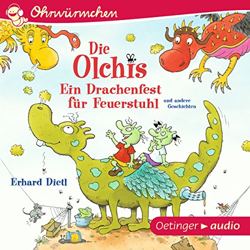 Ein Drachenfest für Feuerstuhl und andere Geschichten Audiolivro Por Erhard Dietl capa