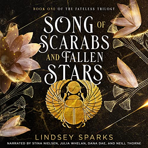 Song of Scarabs and Fallen Stars Audiolivro Por Lindsey Sparks, Lindsey Fairleigh capa