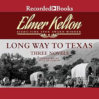 Long Way to Texas Audiolibro Por Dale L. Walker, Elmer Kelton arte de portada