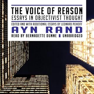 The Voice of Reason Audiobook By Ayn Rand, Leonard Peikoff cover art