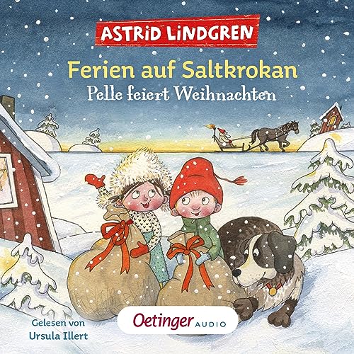 Page de couverture de Ferien auf Saltkrokan - Pelle feiert Weihnachten