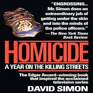 Homicide Audiobook By David Simon cover art