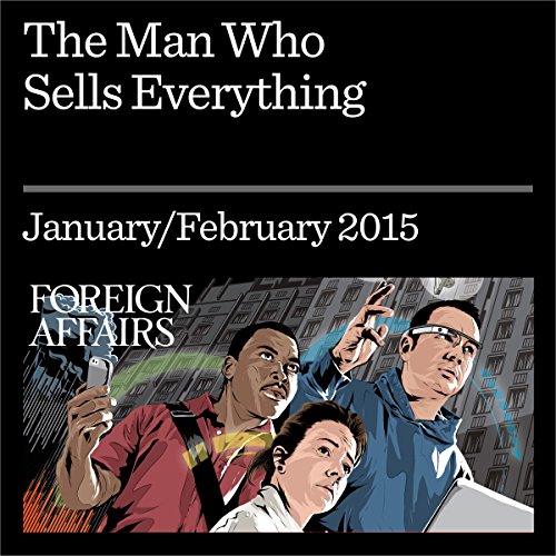 The Man Who Sells Everything Audiolibro Por Jeff Bezos arte de portada