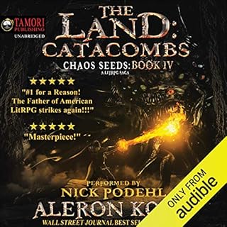 The Land: Catacombs Audiolibro Por Aleron Kong arte de portada