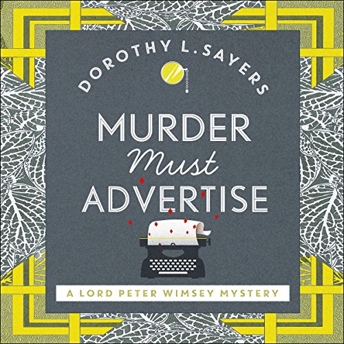 Murder Must Advertise cover art