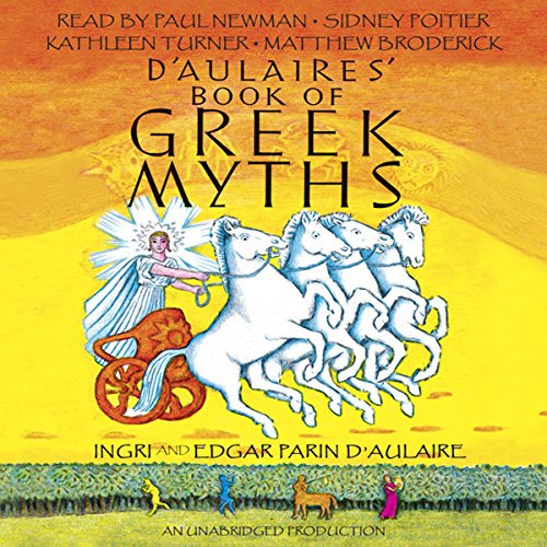 D'Aulaires' Book of Greek Myths cover art