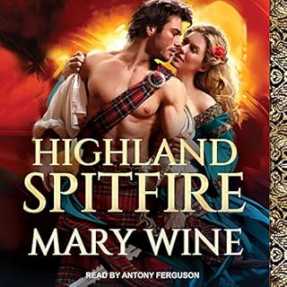 Highland Spitfire Audiolibro Por Mary Wine arte de portada