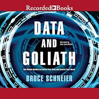 Data and Goliath Audiolibro Por Bruce Schneier arte de portada