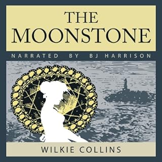 The Moonstone Audiolibro Por Wilkie Collins arte de portada