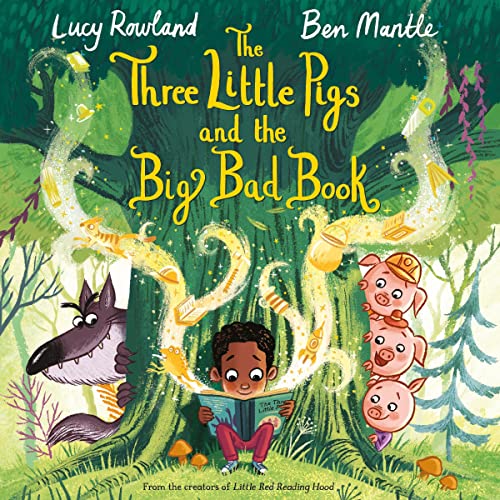 The Three Little Pigs and the Big Bad Book cover art