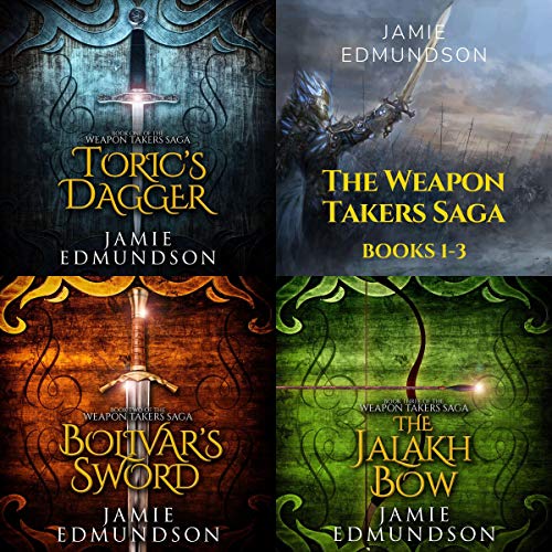 The Weapon Takers Saga Books 1-3 cover art