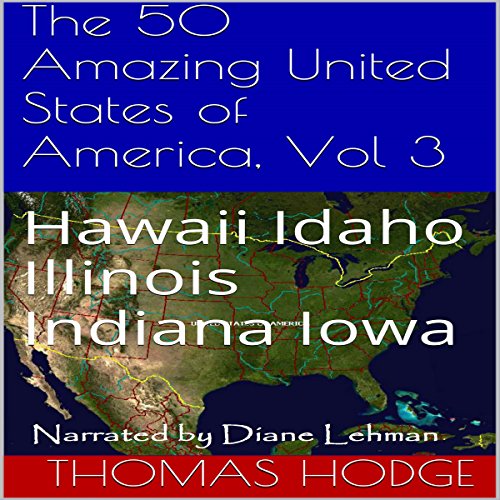 The 50 Amazing United States of America, Vol 3 Audiolibro Por Thomas Hodge arte de portada