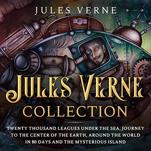 Jules Verne Collection Audiolibro Por Jules Verne arte de portada