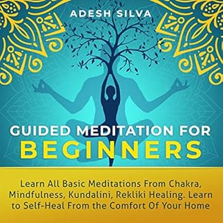 Guided Meditation for Beginners: Learn All Basic Meditations from Chakra, Mindfulness, Kundalini, Reiki Healing. Learn to Sel