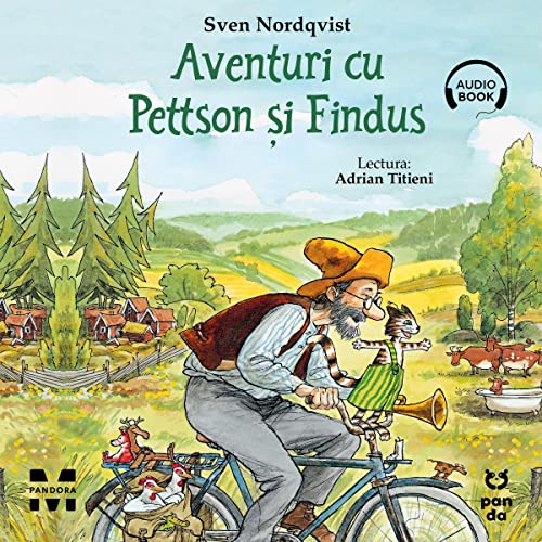 Aventuri cu Pettson și Findus [Adventures with Pettson and Findus] Audiolibro Por Sven Nordqvist arte de portada