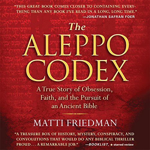 Page de couverture de The Aleppo Codex