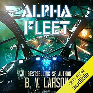 Alpha Fleet Audiolibro Por B. V. Larson arte de portada