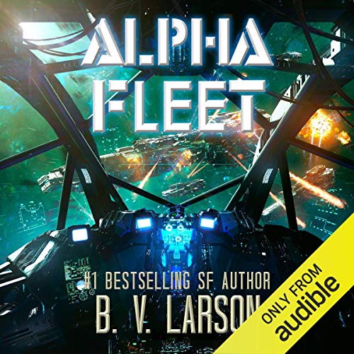 Alpha Fleet Audiolibro Por B. V. Larson arte de portada