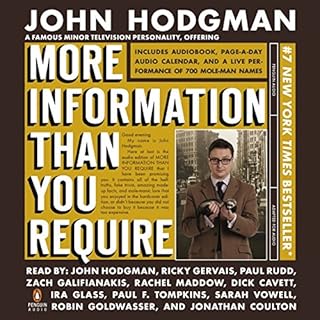 More Information Than You Require Audiobook By John Hodgman cover art