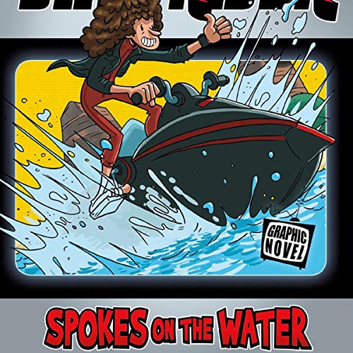 Diseño de la portada del título Spokes on the Water