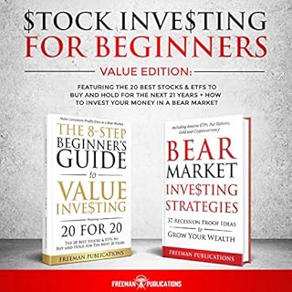 Stock Investing for Beginners: Value Bundle Audiolibro Por Freeman Publications arte de portada