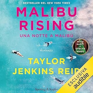 Malibu Rising Audiolibro Por Taylor Jenkins Reid arte de portada