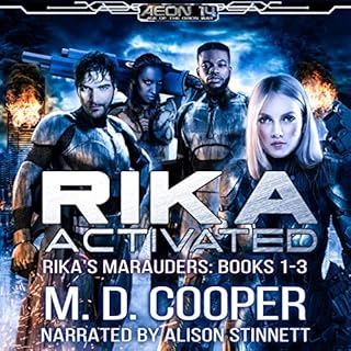 Rika Activated Audiolibro Por M. D. Cooper arte de portada