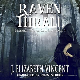 Raven Thrall Audiolibro Por J. Elizabeth Vincent arte de portada