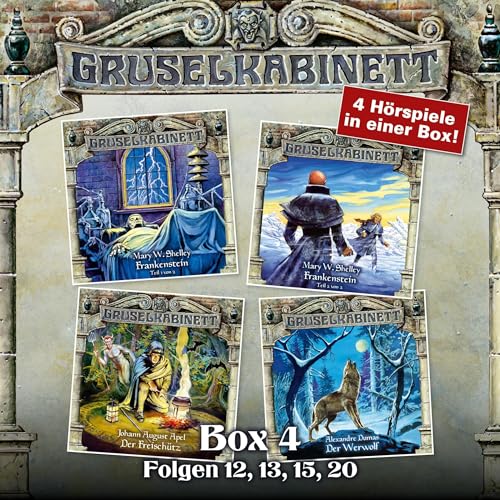 Gruselkabinett Box 4 - Folgen 12, 13, 15, 20 cover art