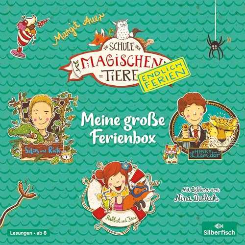 Meine große Ferienbox - Rabbat und Ida, Silas und Rick, Henry und Leander Titelbild