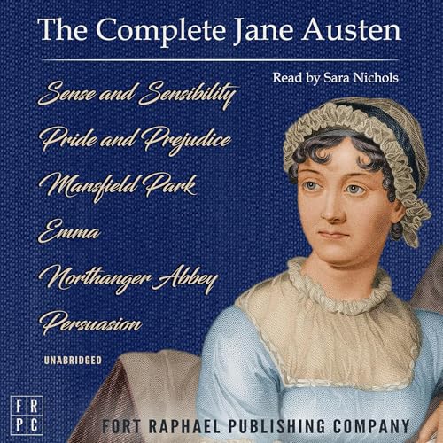 The Complete Jane Austen: Six Novels (Unabridged) Audiolivro Por Jane Austen capa