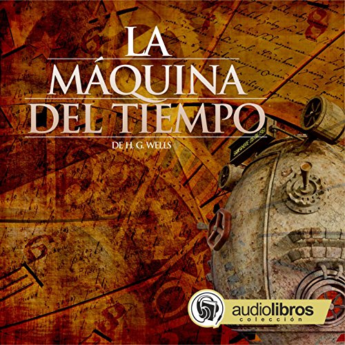 Diseño de la portada del título La Máquina del tiempo