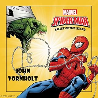 Spider-Man: Valley of the Lizard Audiolibro Por John Vornholt, Marvel arte de portada