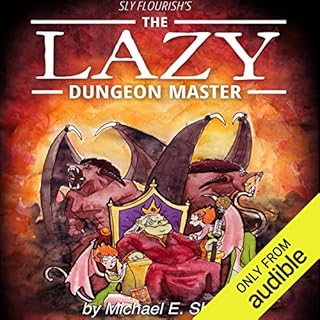 Sly Flourish's The Lazy Dungeon Master Audiolibro Por Michael E. Shea arte de portada