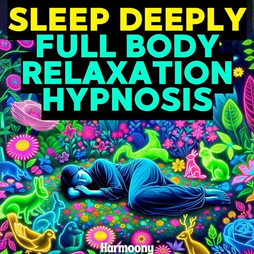 Sleep Deeply Full Body Relaxation Hypnosis Audiolibro Por Harmoony arte de portada