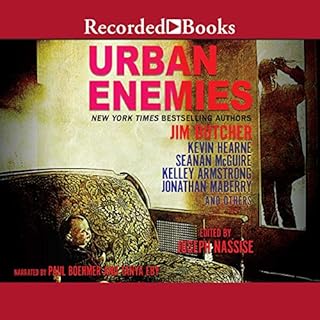 Urban Enemies Audiolibro Por Jim Butcher, Joseph Nassise - editor arte de portada