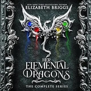 Her Elemental Dragons Audiolibro Por Elizabeth Briggs arte de portada