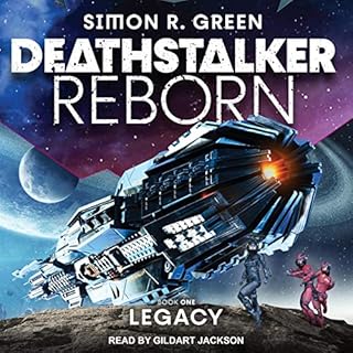 Deathstalker Legacy Audiolibro Por Simon R. Green arte de portada