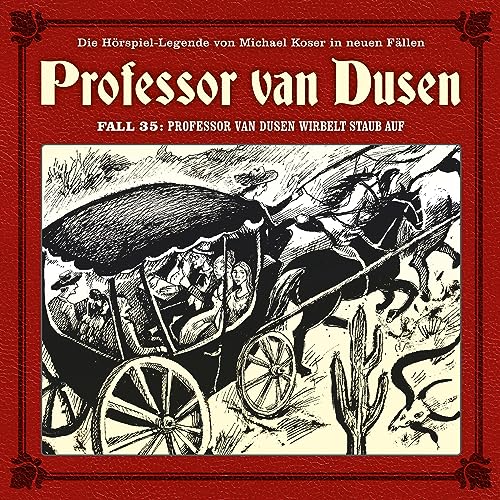 Professor van Dusen wirbelt Staub auf cover art