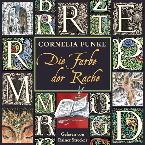 Die Farbe der Rache Audiolivro Por Cornelia Funke capa