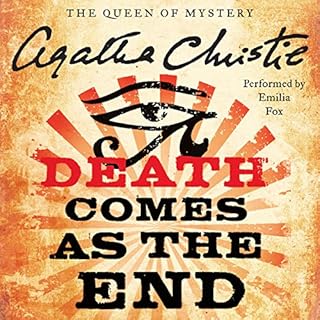 Death Comes as the End Audiolibro Por Agatha Christie arte de portada