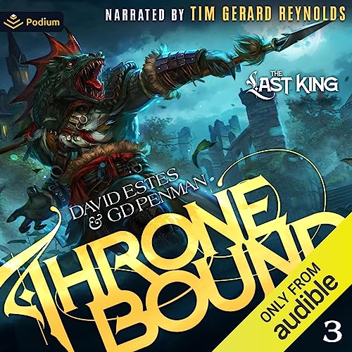 Thronebound Audiolibro Por David Estes, G. D. Penman arte de portada