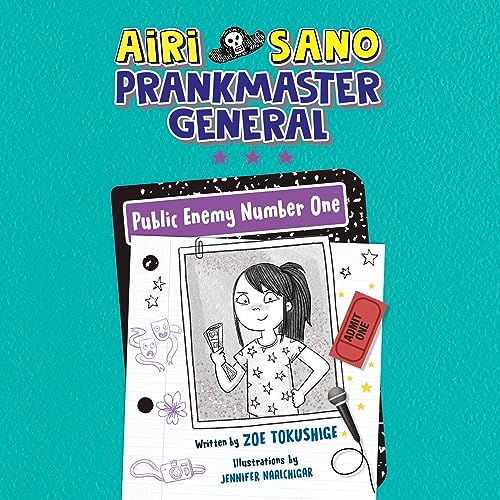 Airi Sano, Prankmaster General: Public Enemy Number One cover art