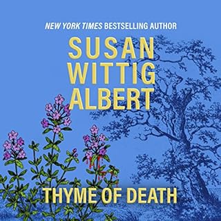 Thyme of Death Audiolibro Por Susan Wittig Albert arte de portada