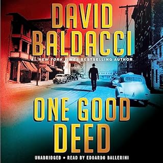 One Good Deed Audiolibro Por David Baldacci arte de portada