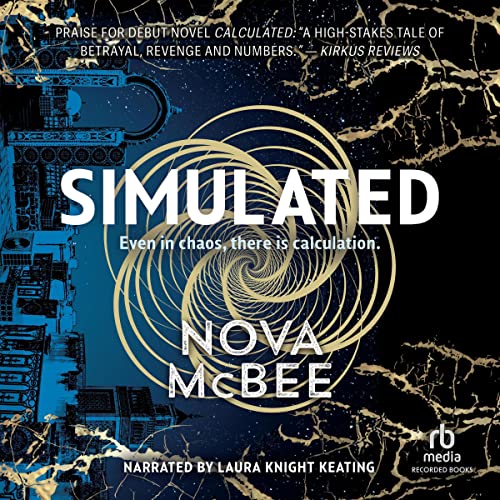 Simulated Audiolibro Por Nova McBee arte de portada