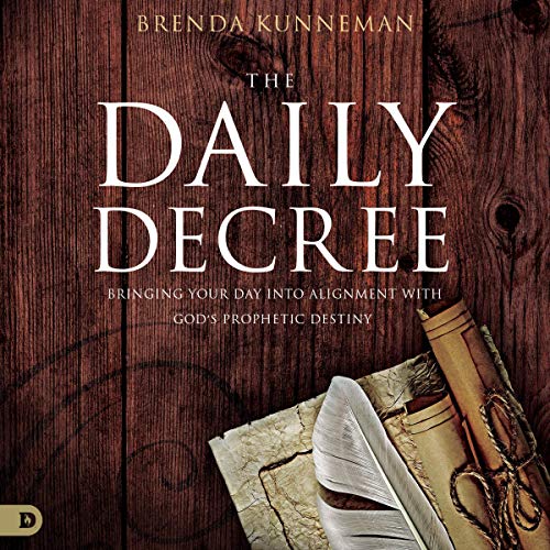 The Daily Decree Audiolibro Por Brenda Kunneman arte de portada