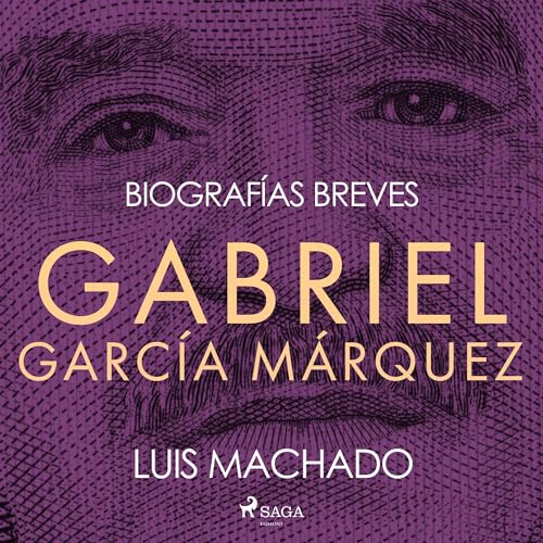 Diseño de la portada del título Biografías breves - Gabriel García Márquez